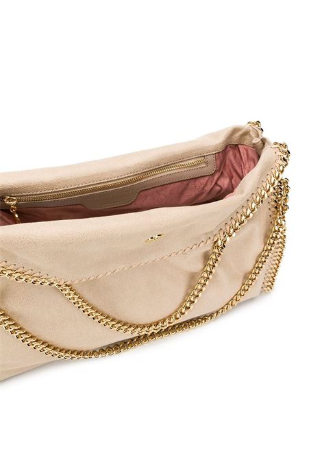 Borsa Tote Falabella Fold Over Butter Cream e Oro - STELLA MCCARTNEY -  Russocapri